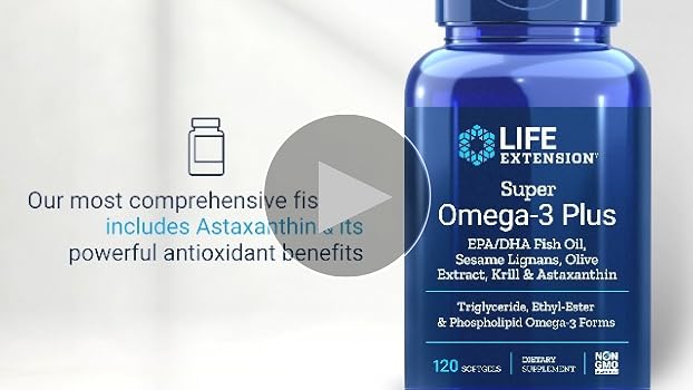 Amazon.com: Life Extension Super Omega-3 Plus EPA/DHA Fish